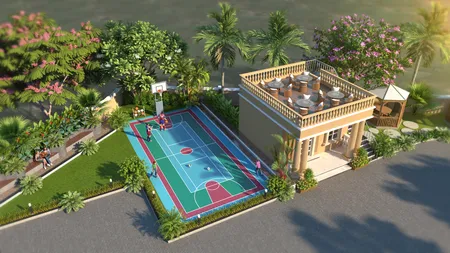 1/2 BHK Flats In Naigaon East - Multipurpose Court